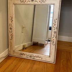Vintage Wooden Mirror