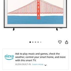 Samsung 50-Inch Frame TV (QN50LS03AAFXZA, 2021 model)
