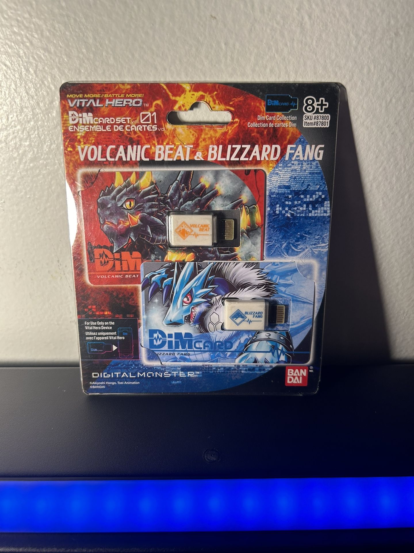 Digimon Bandai Vital Hero DIM Card Pack