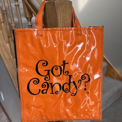 Halloween Vinyl Trick-Or-Treat Bag 