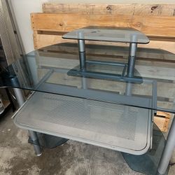 Glass Desk