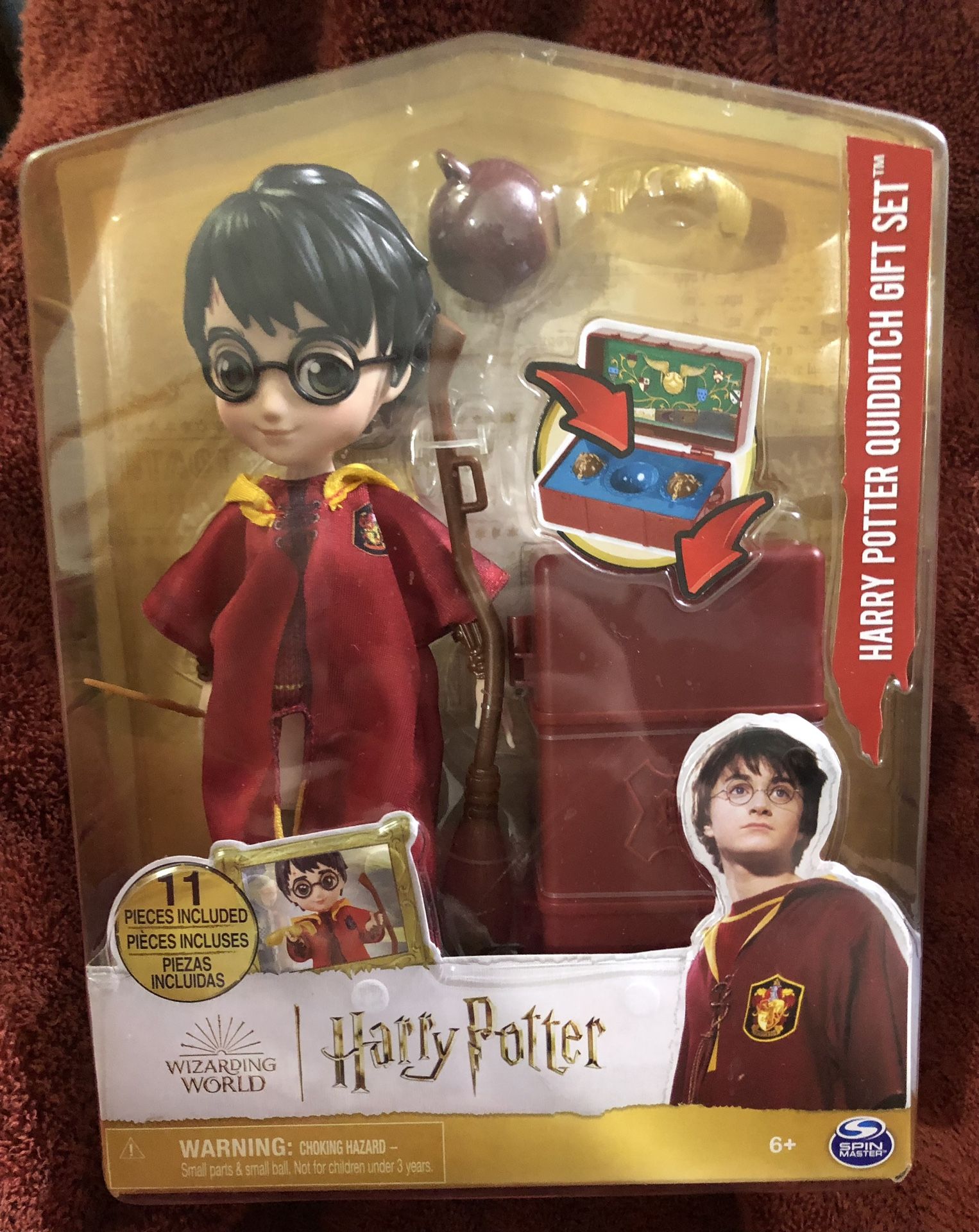 HARRY POTTER QUIDDITCH GIFT SET NEW