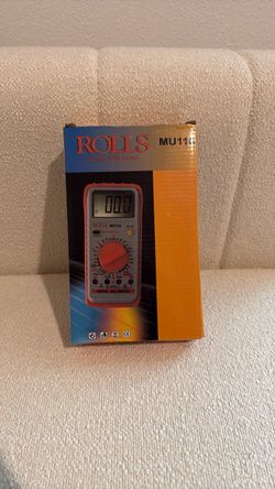 NEW NEVER USED Rolls MU118 Digital Multimeter