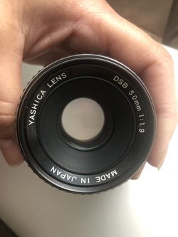 Yashica Lens 50mm F1.9
