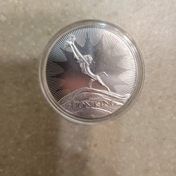 2020 Disney Lion King 1 Oz 999 Silver Coin 