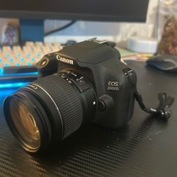 Cannon Eos 2000d/rebel T7 Excellent Condition 
