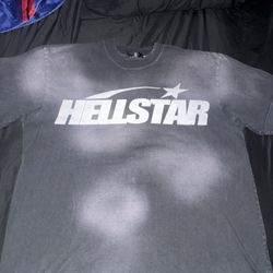 Authentic Black And White Hellstar Shirt
