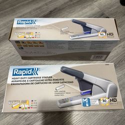 Rapid Heavy Duty Stapler 80-Sheet Capacity | New in Box