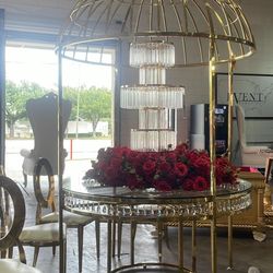 Bird Cage Table / $39 DOWN 