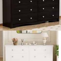 💞 6 Drawer Double Dresser