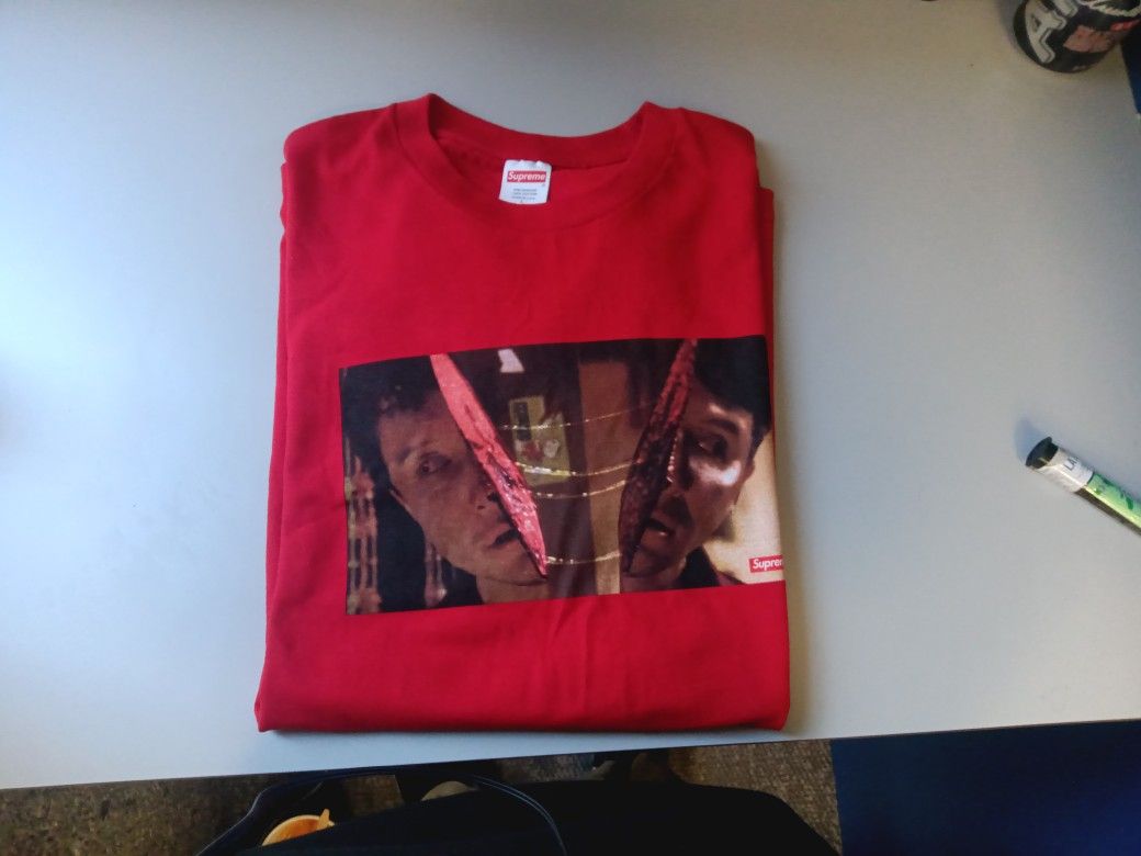 Large Supreme Split Face Tee