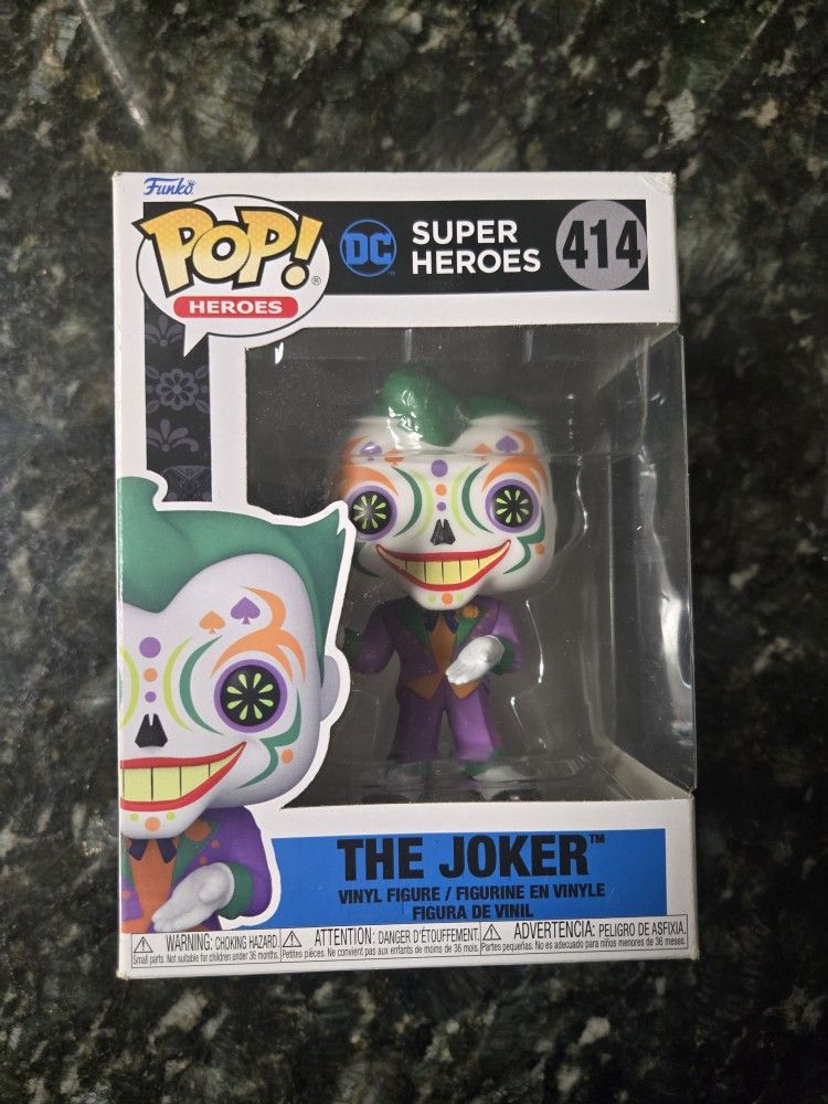 The Joker Dia De Los Metros Funko Pop Figure