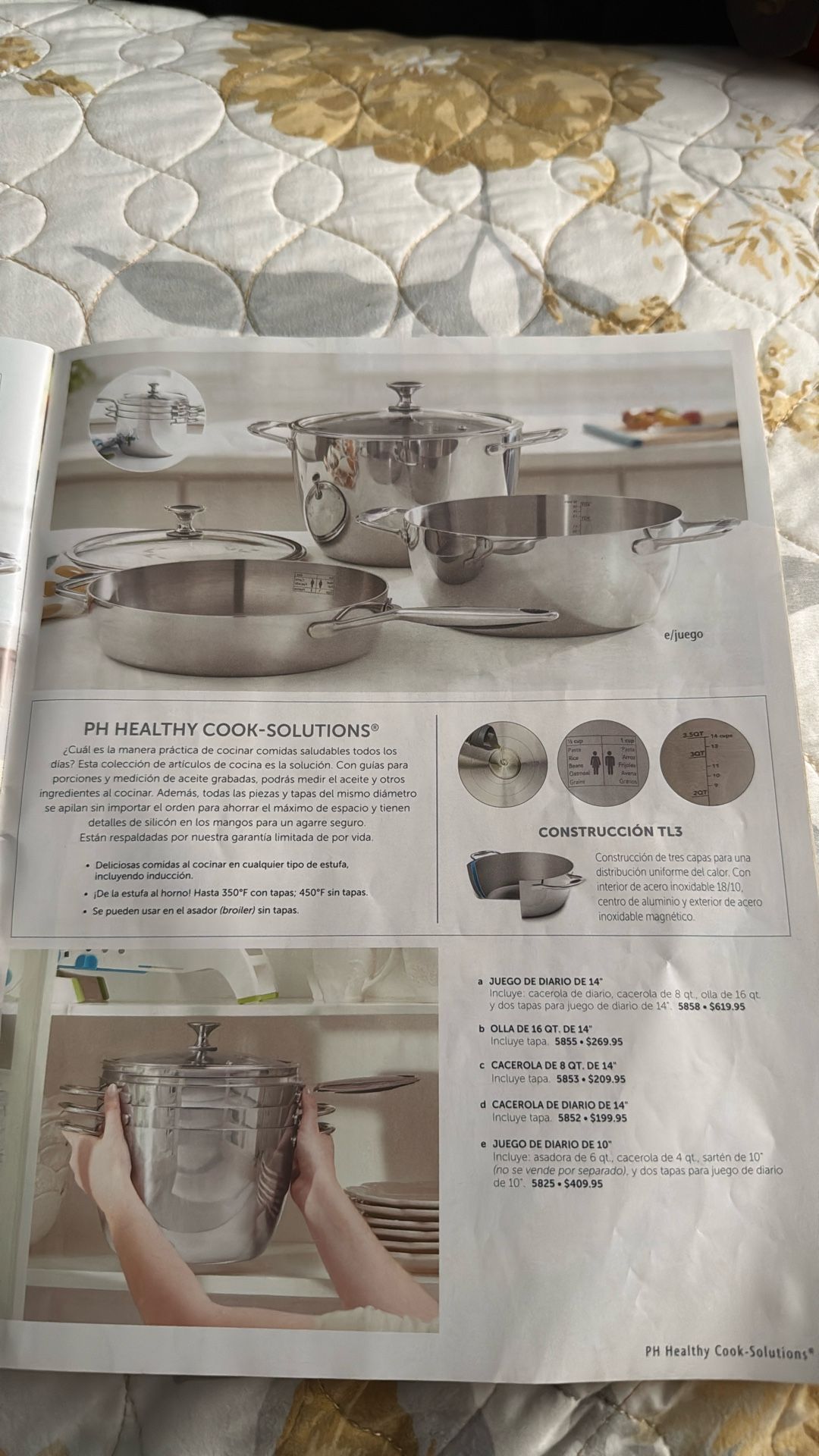 Juego De 3 Piezas Cook Solution Acero Inoxidable