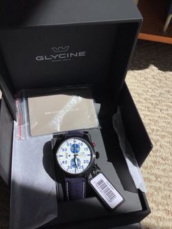 GLYCINE Pilot Chronograph , Full set