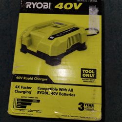 Ryobi 40V Charger New