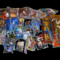 48 VINTAGE  MCDONALDS AND OTHER ACTION FIGURES