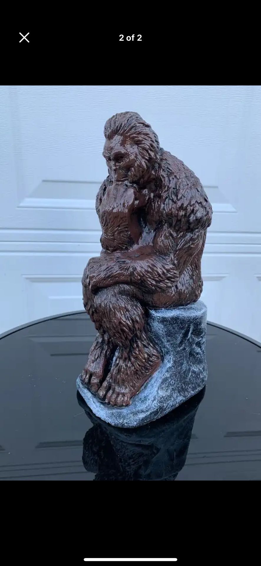 The Bigfoot Thinker Statue