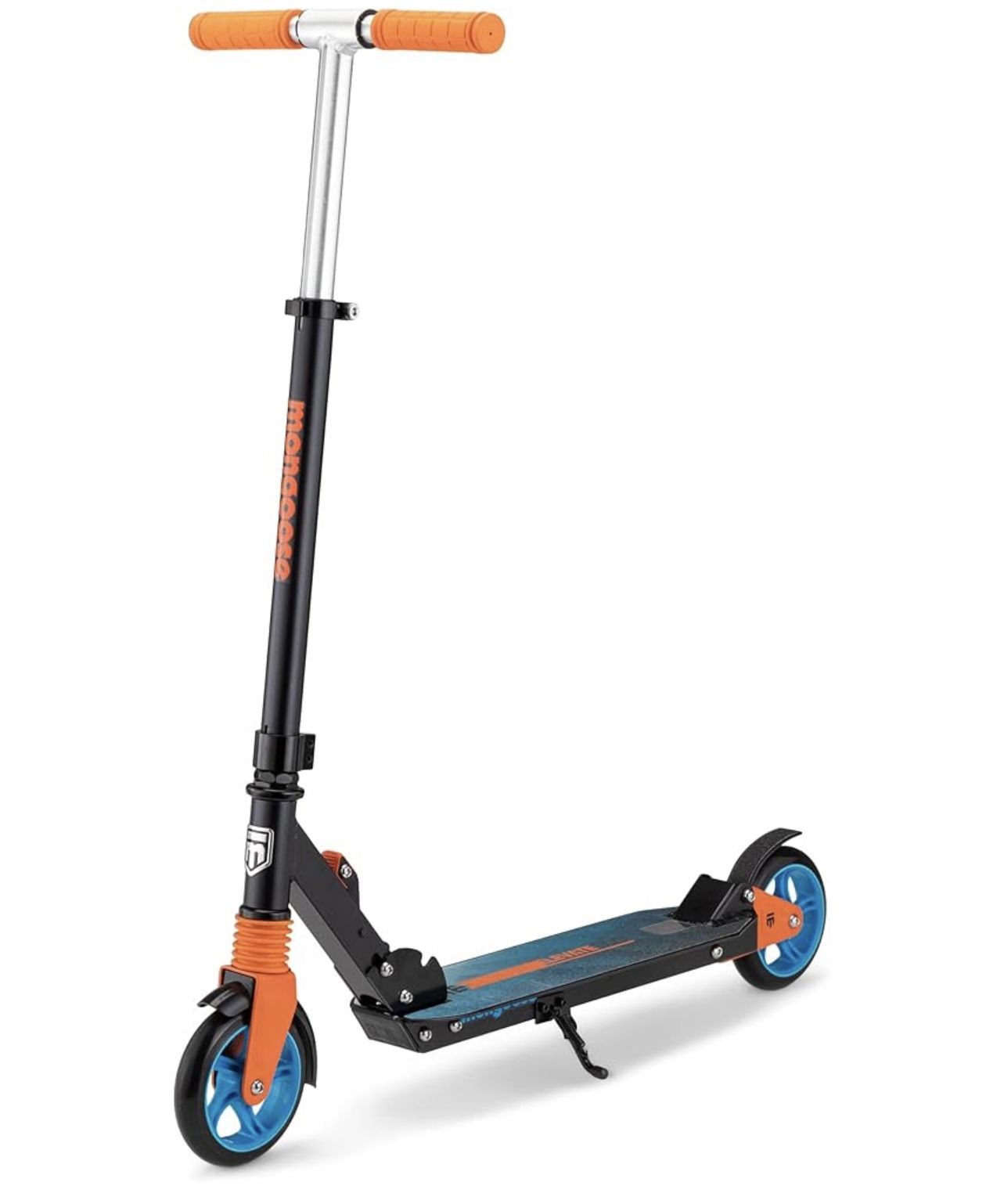 Mongoose Elevate Duo Youth/Adult Folding Kick Scooter Solid Wheels Ages 8 Yea...