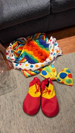 Adult unisex Clown Costume