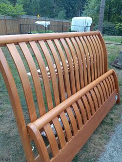 King bed frame