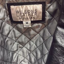Wilson Leather Motorcycle Jacket 