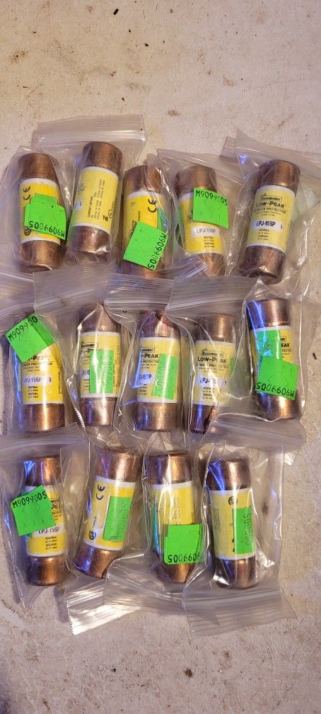 14 PCS BUSSMANN LPJ-15SP Fuse