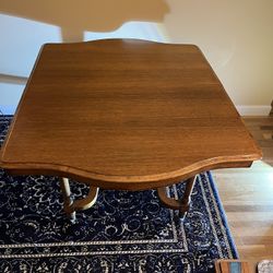 RARE Antique Oak Dining Table 