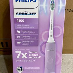 (1 left) Philips Sonicare 4100 Plaque Control Rechargeable Electric Toothbrush