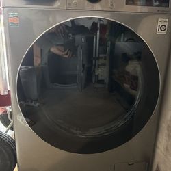 LG 2.4-Cu. Feet Capacity Graphite Steel Ventless All-In-One Washer Dryer Combo