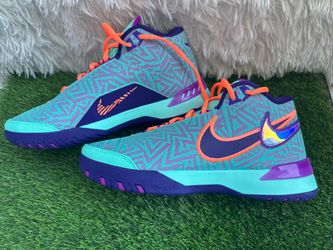 Nike LeBron NXXT Genisus Hyper Turquoise Purple Men’s size 10