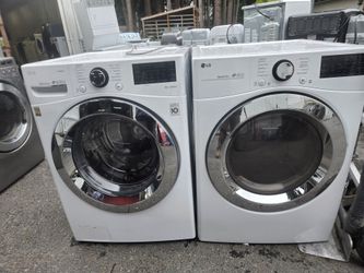 Lg Washer And Dryer Set Electric 30-day Warranty