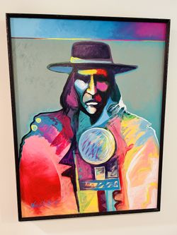 ORIGINAL ACRYLIC PAINTING by FARRELL COCKRUM!