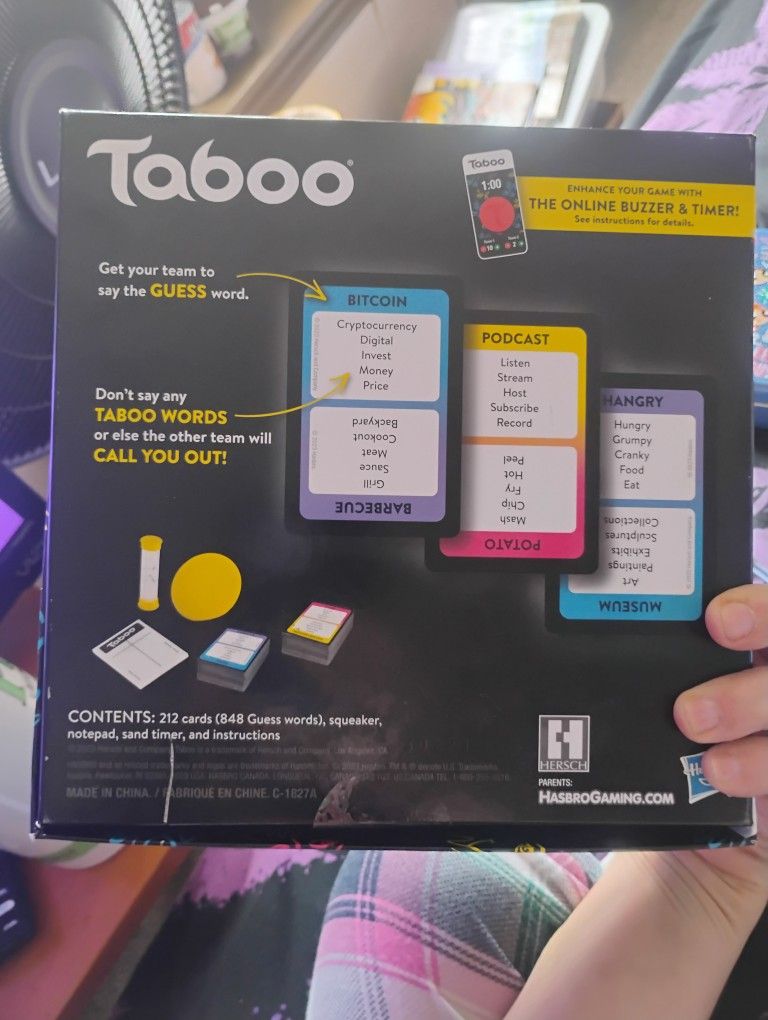 Taboo Game