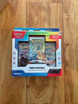 First Partner series 3 illustration box Pokemon