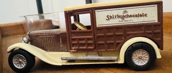 Vintage Shirley Chocolate Delivery Truck Collectible Toy