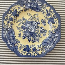 SPODE BLUE ROOM GARDEN COLLECTION PLATE 