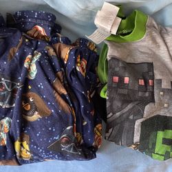 Boys XS & Size 8 Pajamas Both For $3