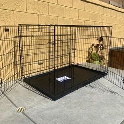 Foldable 36" Dog Crate 