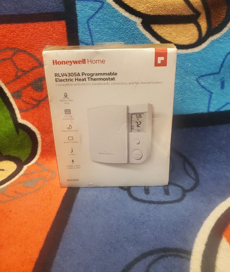 Honeywell Home Electric Heat Thermostat RLV4305A