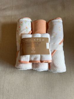 Chickpea 6-Piece Baby Bath Set