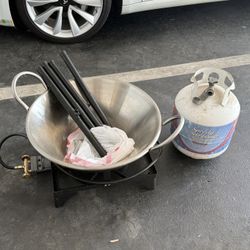 Propane Fryer With Propane Tank
