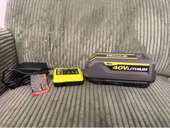 Brand New Ryobi 40v 4Ah Battery and Charger