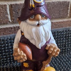 Redeskins Garden Gnome 11" Tall Forever Collectible