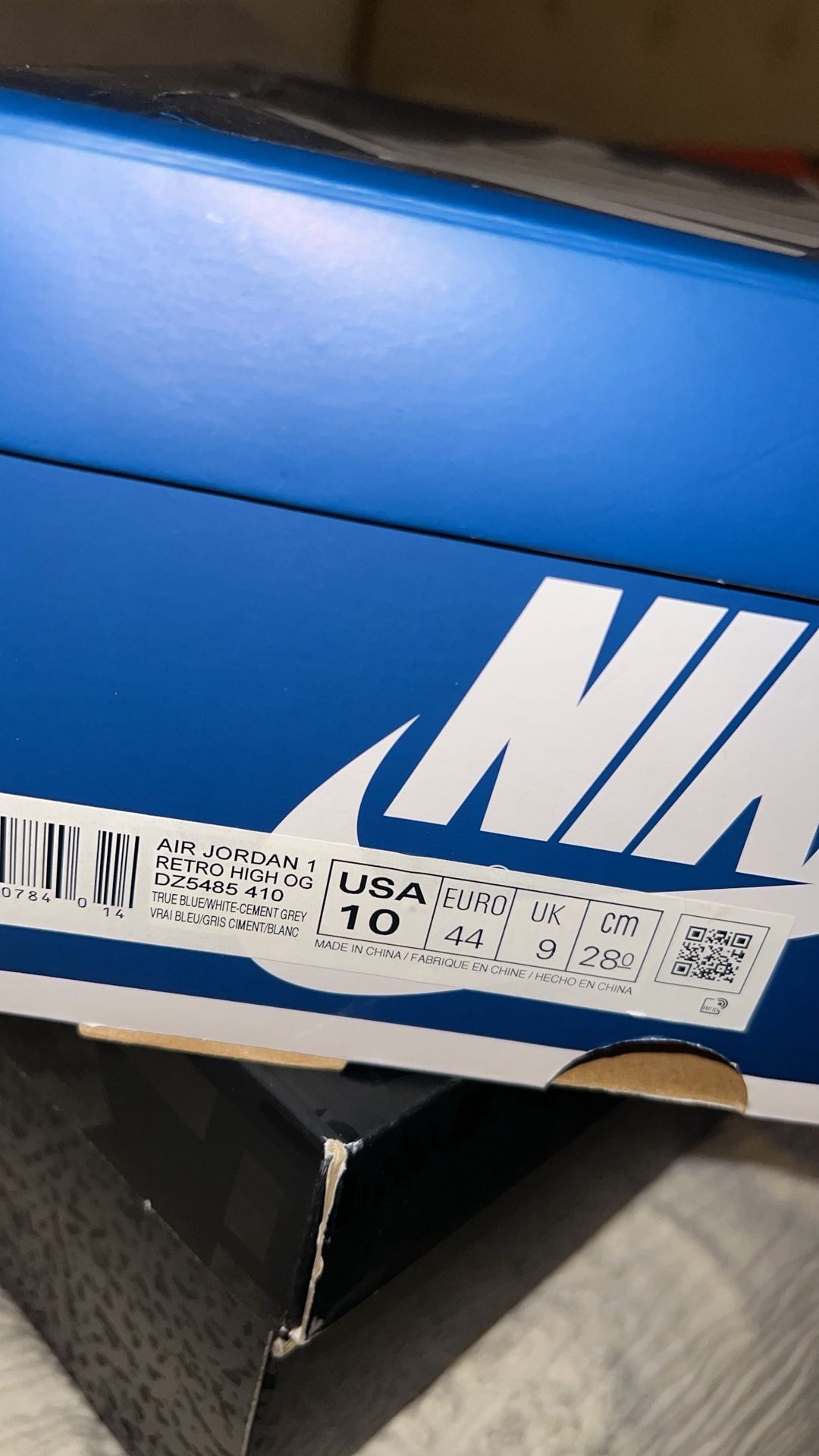 Air Jordan 1 Retro High True Blue