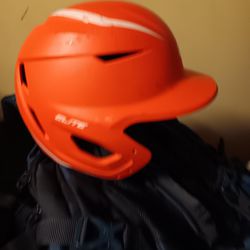 Baseball Helmet ,bat, And Gloves