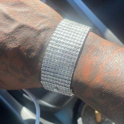 2 Karat Silver Diamond Bracelet 