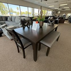 6 Pc Dining Table 