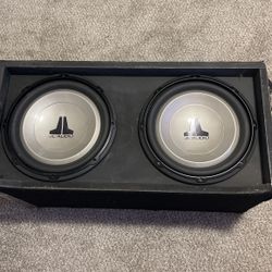 JL audio Speaker With Box