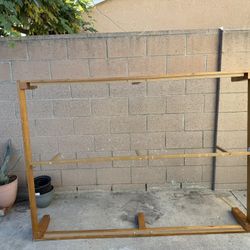 Full Bed Frame (Wood) w/ Support Slats
