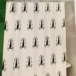 Wicked the Musical Elphaba Fabric Shower Curtain 72x72 IN